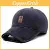 Classic Baseball Cap For Men With Quilted Design Windproof Warm Cap For Cold Seasons