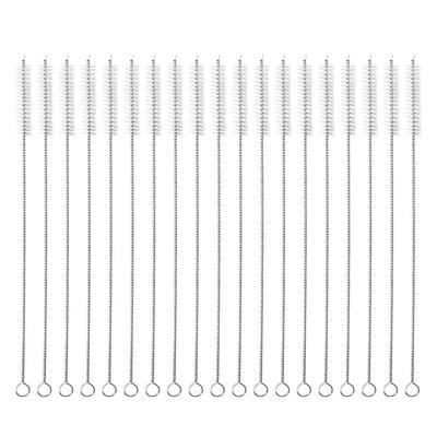 Детская бутылочка Perfectgoing Straw Tube для питья с трубочкой и зазором из нержавеющей стали, набор из 20 щеток, щетка, щетка, шланги, ультратонкого типа, щетка, многоразовая,