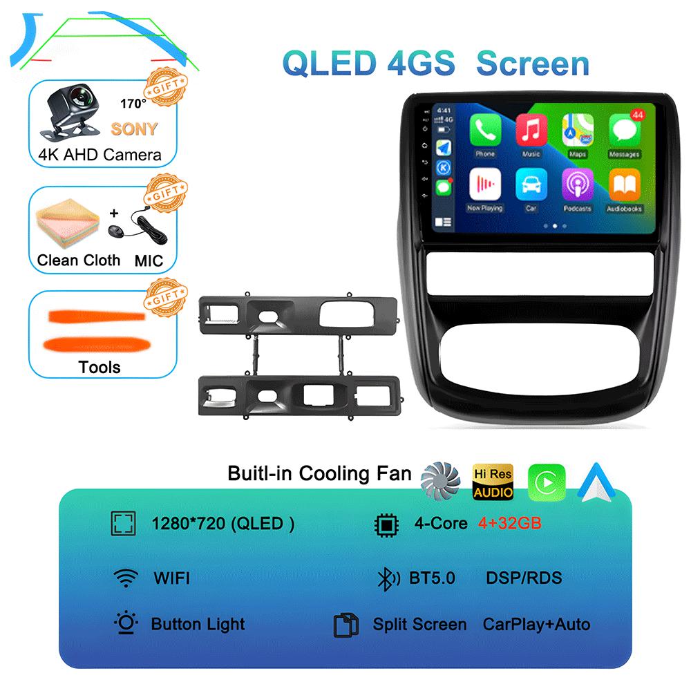 Автомагнитола Android 14 для Renault Duster 1 2010 - 2015 для Nissan terrano lll 3 2014 - 2022 Мультимедийный видеоплеер Навигация s