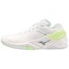 Sports shoes Mizuno white / gridge / patinagreen Wave Stealth Neo