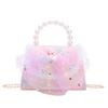 Delightful Princess Pearl Handbag With Colorful Characters For Young Children