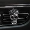 Новая парфюмерная бутылочка в стиле черепа для автомобильного кондиционера, автомобильный парфюм, аксессуары для салона автомобиля, автомобильный ароматизатор