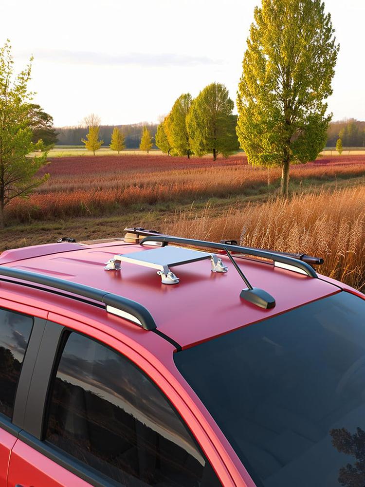 For Starlink Mini Sunroof Suction Cup Car Mount with Four Suction Cup Base Satellite Car Holder Flexible Adjustment Mounting Kit