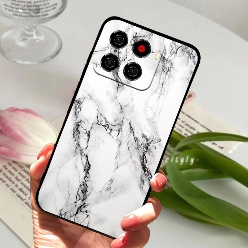 For ZTE Blade A56 Case Soft Silicone Protect Cover For ZTE Blade A56 4G Phone Case Z2473 6.75" Shockproof TPU Funda Shell Bumper