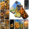Cover for Samsung Galaxy A35 A36 A55 A26 A05 A06 A14 A50 A51 A53 A54 A12 A13 A23 Phone Case Sunflower Yellow Flower Butterfly