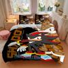 3pcs bedding set Shadow Sonic Includes 1 Comforter + 2 Pillowcases, Without Pillow Inserts, Soft Comfortable, Lightweight Breathable, Printe