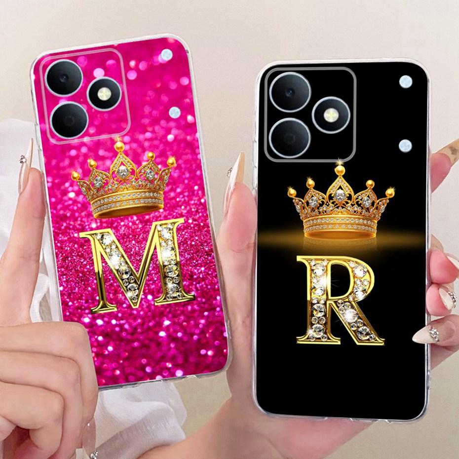 2026 Fashion Letter Phone Case For Realme Note 80 RMX5388 Clear TPU Back Cover For Realme Note80 4G Soft Silicone Cases