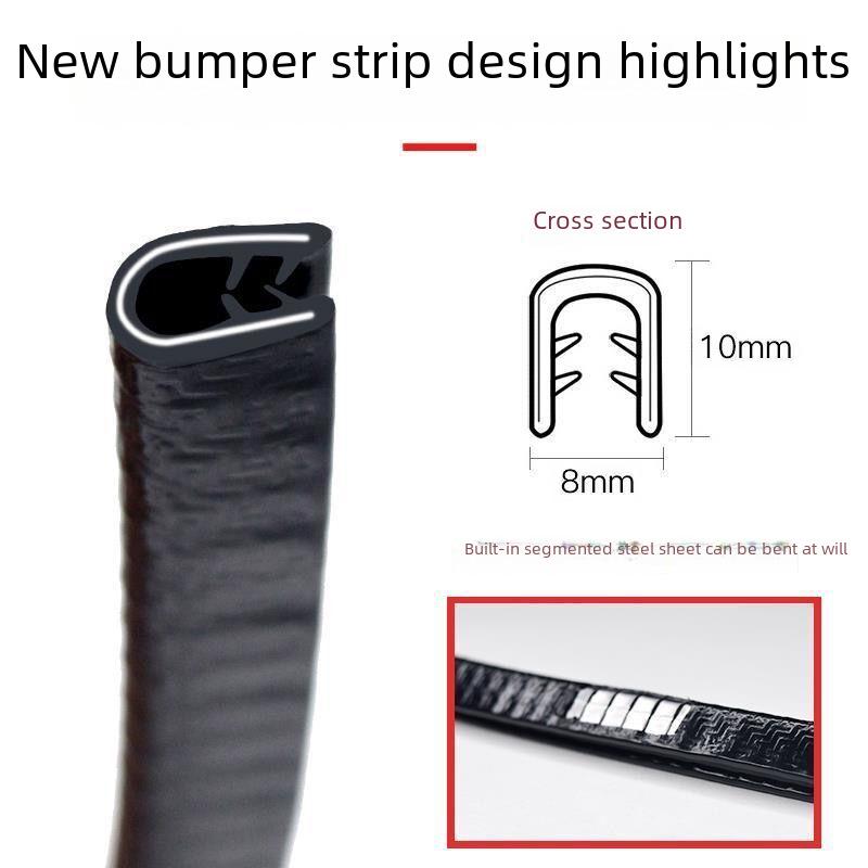 Невидимая защита кромки двери автомобиля: Полоса предотвращения столкновений