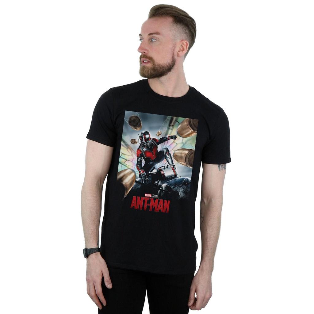 Marvel Studios Mens Ant-Man Poster T-Shirt