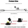 Xiaomi 1/2PCS Car Fast Charging Connector Cable M10/M6 Silicone Cable Plug Compatible With NOCO GC008X Connect Cable Anti-Abrasion