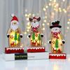 Creative Wooden Christmas Ornaments Durable Christmas Decoration  Party Supplies