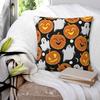 Элементы Хэллоуина Жуткая наволочка с тыквой Принт Наволочка для подушки Подарок Чехол для декоративной подушки Дом Дропшиппинг