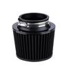 Motorcycle Air Filter 2.5'' 63.5mm Inlet Clamp Black Cone for ATV Dirt Pit Bike