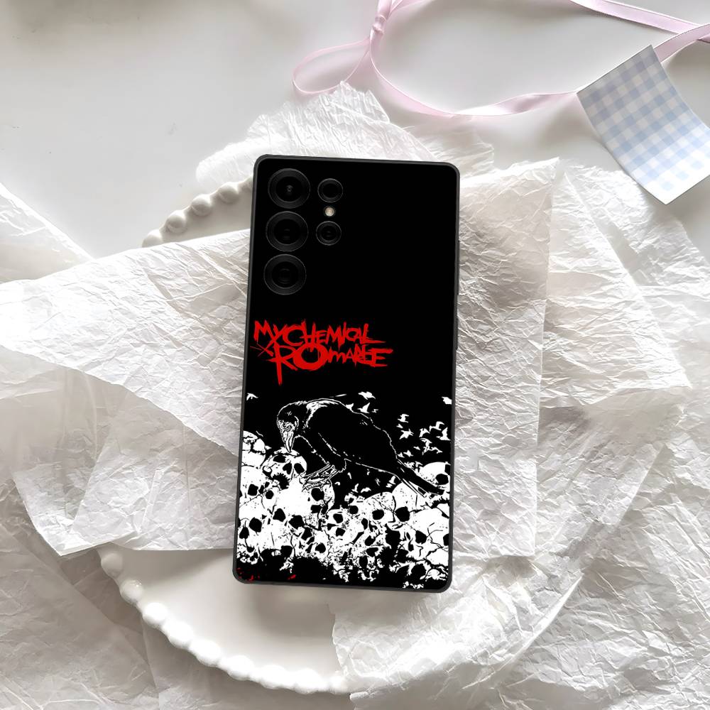 Чехол для телефона My Chemical Romance для Samsung S 24 Fe 25 Ultra Plus 20 Lite 21 30 22 23 24 22 Ultra 5G Fundas
