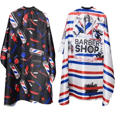 Профессиональная стрижка волос накидка узор салон парикмахер ретро фартуки парикмахерская одежда халат