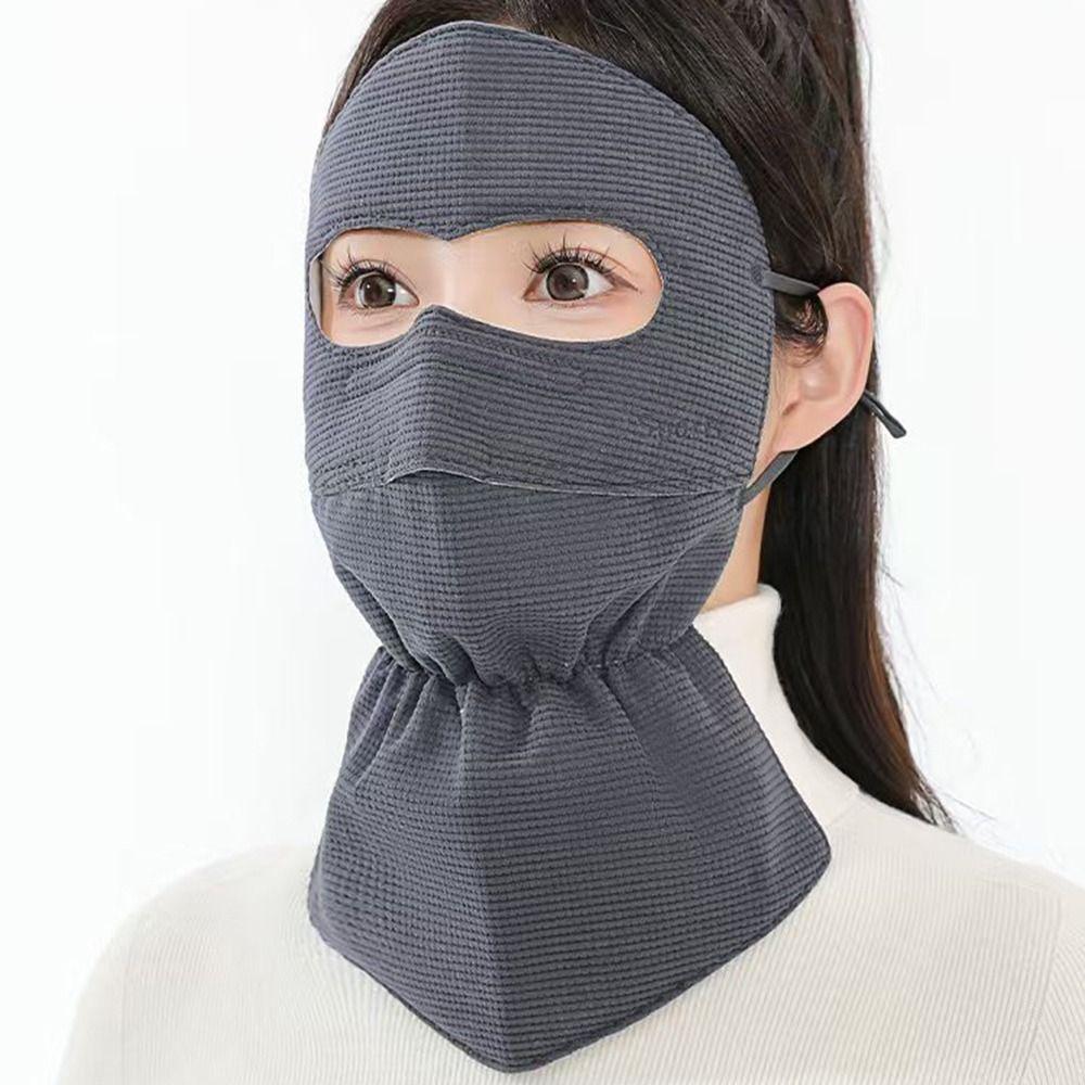 Хлопковый воротник для шеи, утолщенный головной убор для верховой езды, модная теплая маска