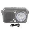 Portable AM FM Radio Retro Style AM FM SW Band Bluetooth 5.3 Radio with U Disks Playback for Phone