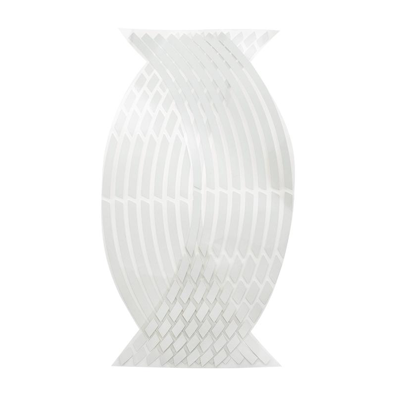 Наклейки для мотоциклов, 16 шт., светоотражающие полосы для 17/18 дюймов, аксессуары для обода колеса, ленты, аксессуары