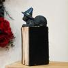 Хэллоуинская Фигурка Призрачной Руки с Магической Книгой / Кошка на Книге для Декора Дома, Спальни, Гостиной, Прихожей и Праздничного Декора