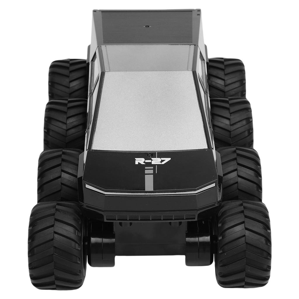 2.4G RC Truck, Remote Control Car for Kids, Water and Land All Terrain Toy, 360 Degrees Rotating 8WD Off Road Vehicle,