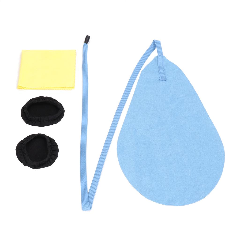 Saxophone Cleaning Kit Sax Cover Wiping Cloth Swab Set Wind Instrument Woodwind Accessories