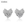 Lindon Women's Zircon Copper Alloy Earrings - Wedding Party Gift Pendant Earrings