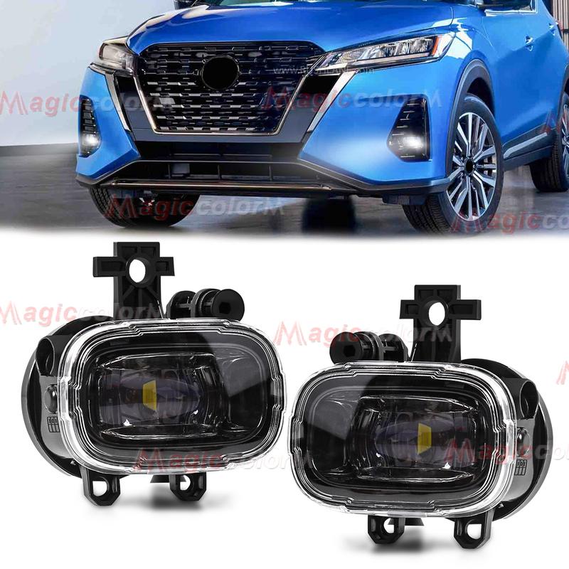 Галогеновые светодиодные противотуманные фары для Nissan NAVARA NP300 X-trail Xtrail Rogue Kicks Juke Frontier Pathfinder для Mitsubishi Xforce 2024