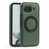 Чехол для Google Pixel 9a с кольцом-подставкой, магнитный чехол, задняя крышка из ПУ-кожи