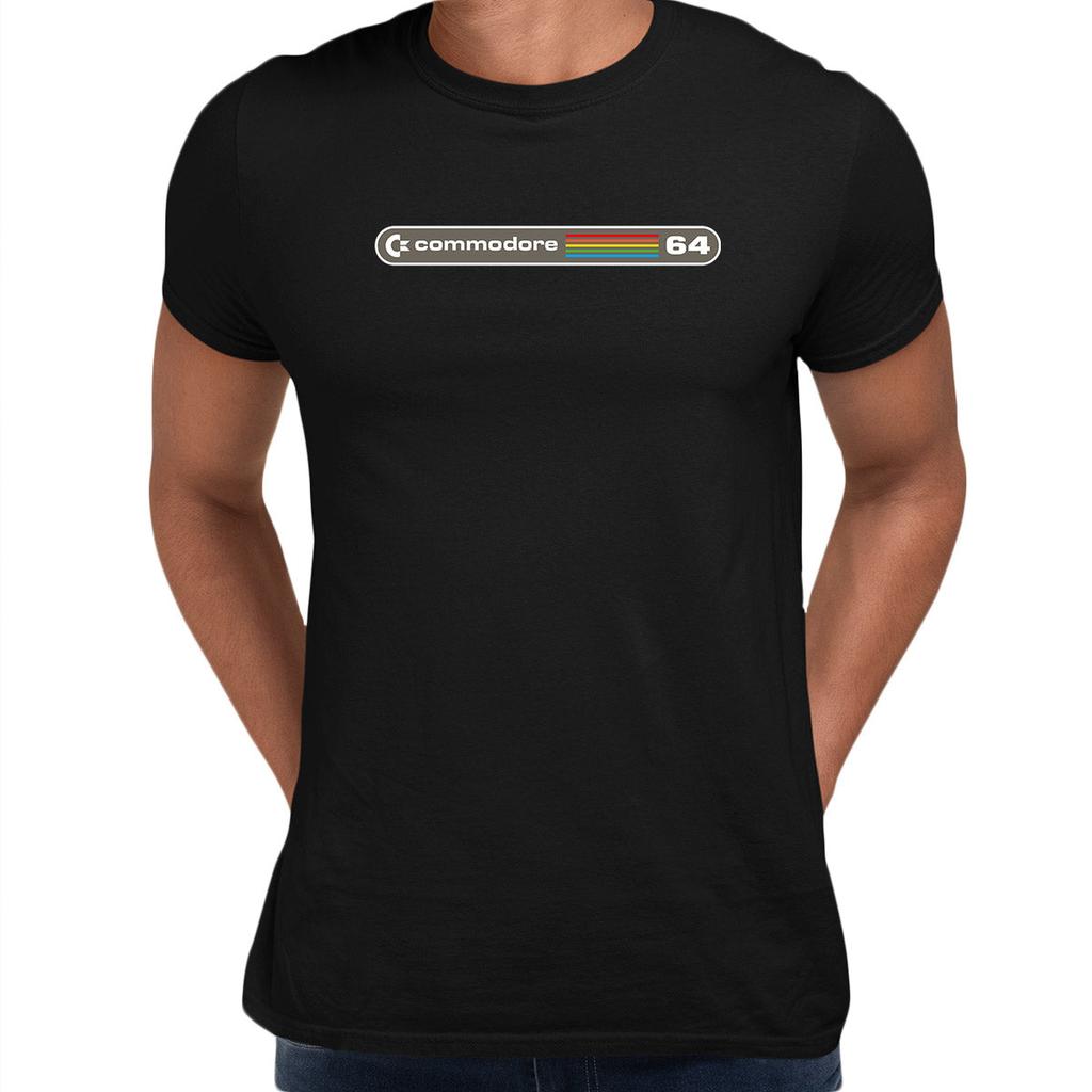 64 Old Retro Gaming Machine Computer Unisex T-Shirt OLD SKOOL Tops