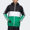 Adidas Оригиналы Trefoil X Goofy WB Disney Повседневная спортивная куртка с капюшоном Мужская верхняя одежда Черный Зеленый GP6480