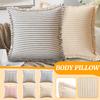 Double Sided Striped Decorative Pillowcase (pillow Core Not Included)