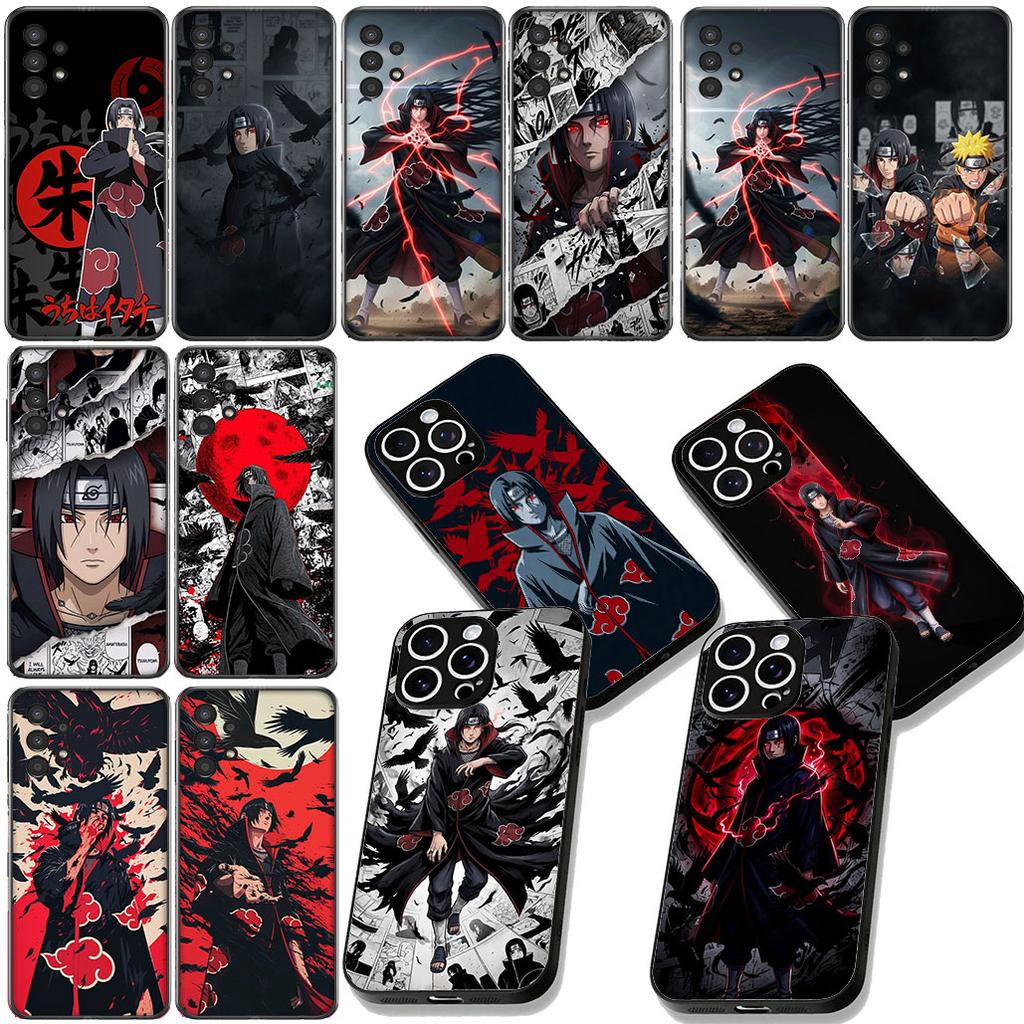 Wallpaper Itachi Uchiha Naruto Phone Case for Apple iPhone 12 13 Mini XS 11 Pro Max 7 8 Plus + XR 8+ X SE 2020 SE3 Soft Cover