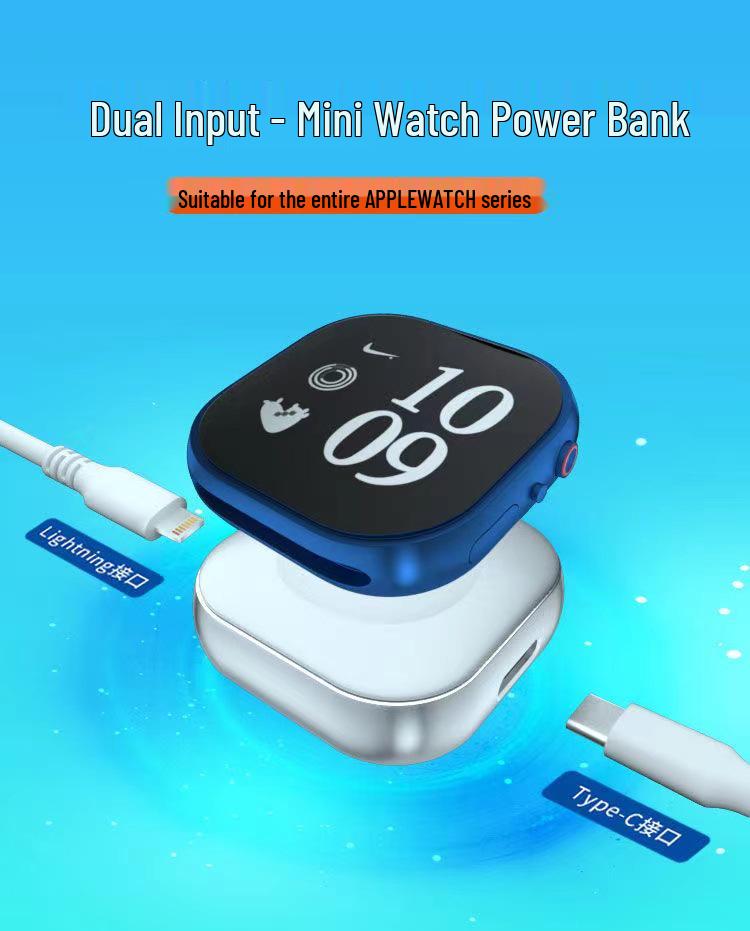 5W Магнитное беспроводное зарядное устройство для Apple Watch S9/S8/S7/S3/4/SE