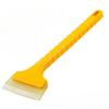 Screwless Telescopic Bull Bar Snow Scraper, Car Snow Scraper, Defrosting and De-icing Shovel, Snow Brush Tool for Snowplows