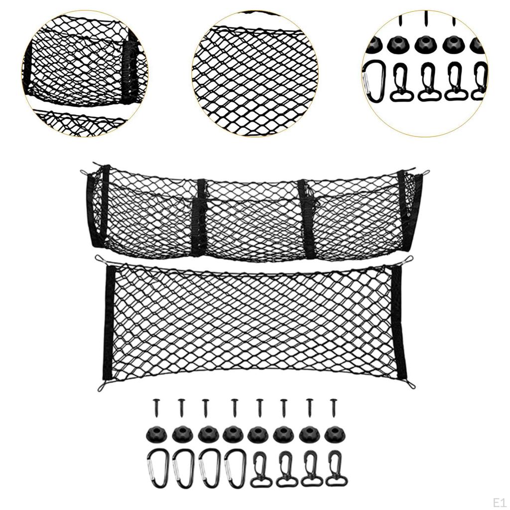 Сетка для хранения багажа автомобиля Простые износостойкие аксессуары Простота использования багажника