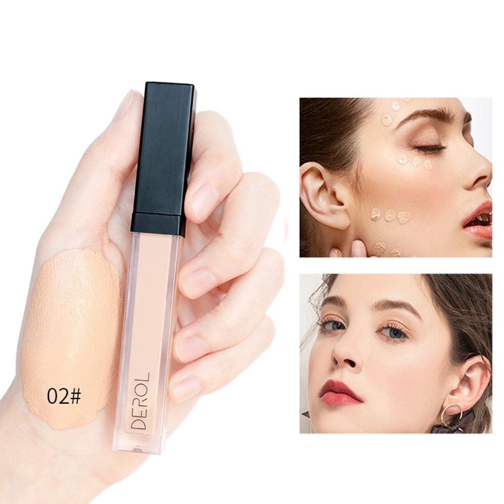 6 цветов, жидкий консилер для лица, глаз, изолирующий крем, маскирует темные круги, пятна от прыщей, натуральный телесный тональный крем для макияжа, тональный крем