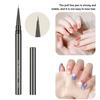 1/5 шт., кисть для дизайна ногтей, ультратонкие нейлоновые волосы, удобная ручка, металлический корпус, портативный, для начинающих, профессиональных, для самостоятельного дизайна ногтей, цветной лайнер для рисования, ручка для нанесения точек