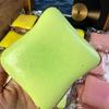 TPR Cream Toast Squeeze Toy Silicone Cartoon Fidget Toy Funny Toys Cream Toast Pinch Toy  Children