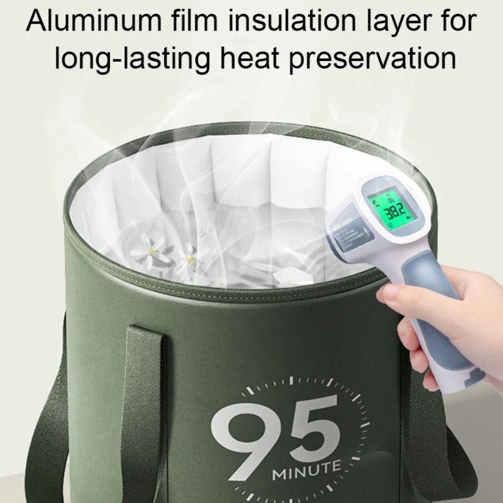 Multi-functional Soaking Basin Insulated Feet Bathtub Soak Foot Bag Folding Foot Bucket Dormitory