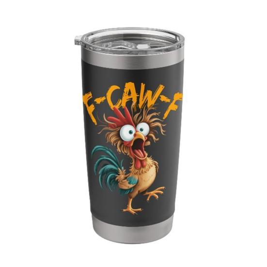 Смешной Злой Обжарщик Тамблер 20 унций CAW-F Кружка с двойными стенками и изоляцией Персонализированный подарок с именем для коллег друзей