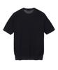 Jilseutyueoteunyuyogmaen Cotton Strong Line Crew Neck Knit - Dark Navy (Jnsw6B506N3)