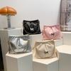Women'S Bag Fashion Bucket Bag Texture Butterfly Hardware Shoulder Bag Foreign Style Versatile Chain Messenger Bag
