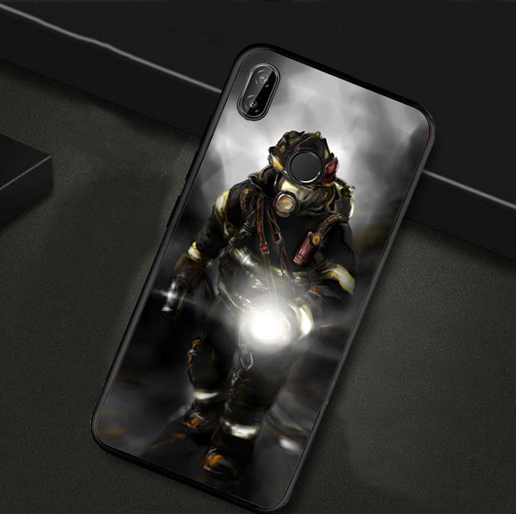 Firefighter Heroes For Huawei Nova 12i 11i 12s 8i 7i Y73 Y70 Y90 Y60 Y72 Y61 Y91 9 10 SE P30 Pro P40 Lite Case