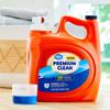 Премиальный стиральный порошок Premium Clean Original 132 унции 100 стирок Ферментный пятновыводитель Устранитель запаха Безопасен для холодной воды Высокая эффективность