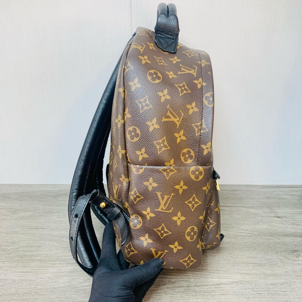 [Pre-Owned] Palm Springs Vintage Fashion Monogram Canvas And Leather Mini Backpack - Excellent #KV4WFN