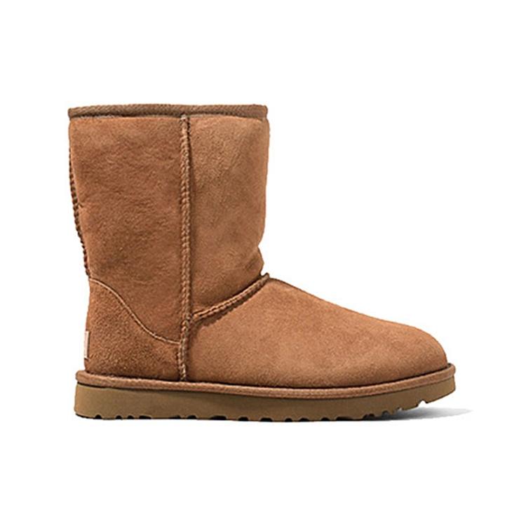 (WMNS) UGG Classic Short II 'Chestnut' Женские 1016223-CHE