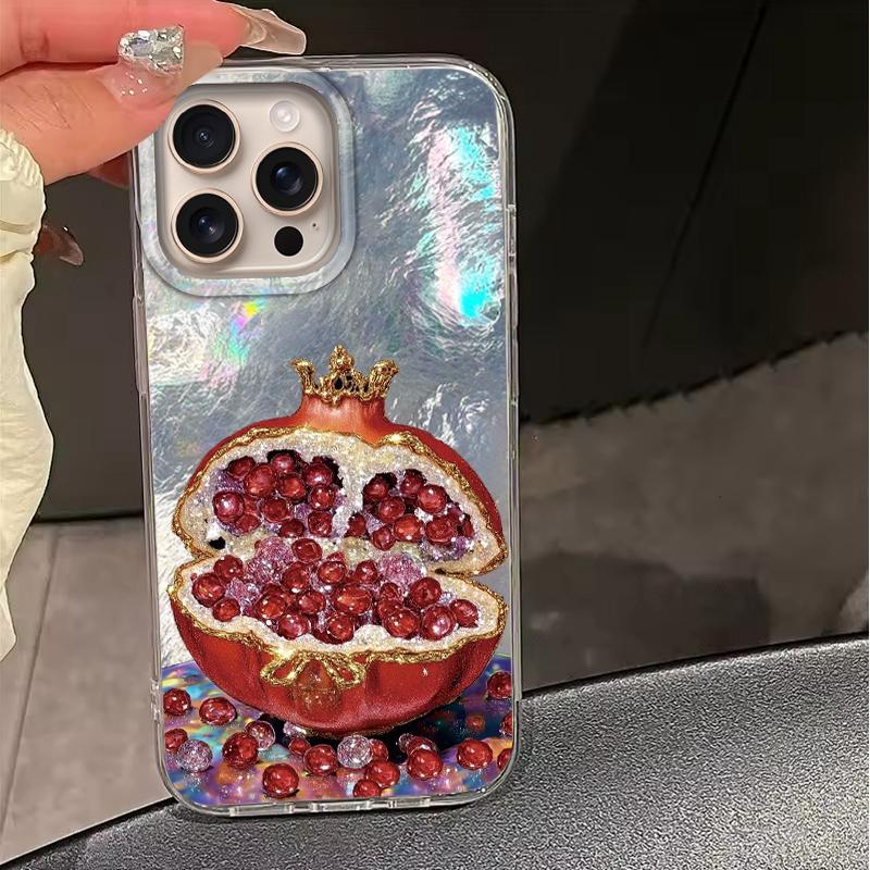 Фруктовый Чехол Арбуз для Apple iphone 16pro 16plus 15 16 14 13 Pro Max 16e 12 11 7 8 Plus XR SE Ударопрочный Чехол Fundas