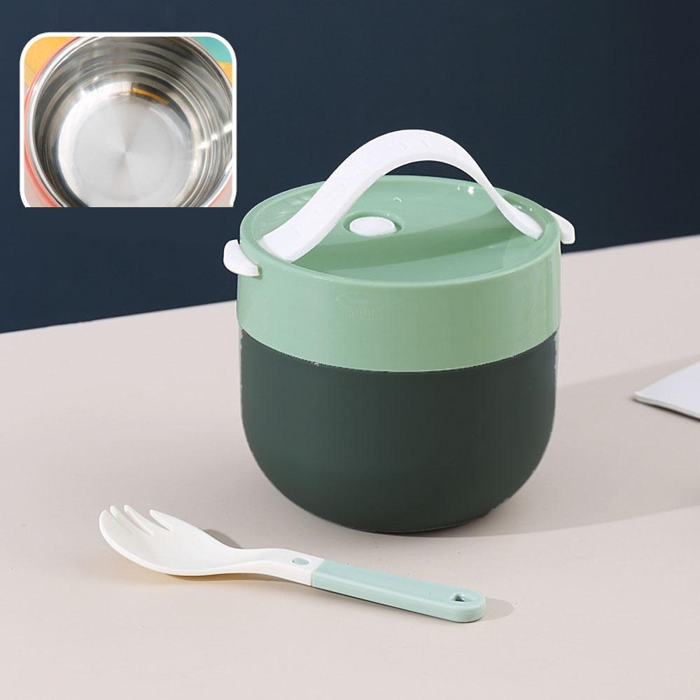 600 мл Изолированная чашка для супа Дофамин Нержавеющая сталь Ланч-бокс Контейнеры Термос Хлопья для завтрака