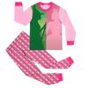 Children's Fashion Suit Skirt Round Neck Long Sleeve Top Pants
