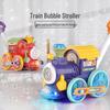 Automatic Leak-Proof Little Train Bubble Gun Push Cart – Kids' Toy Sensation